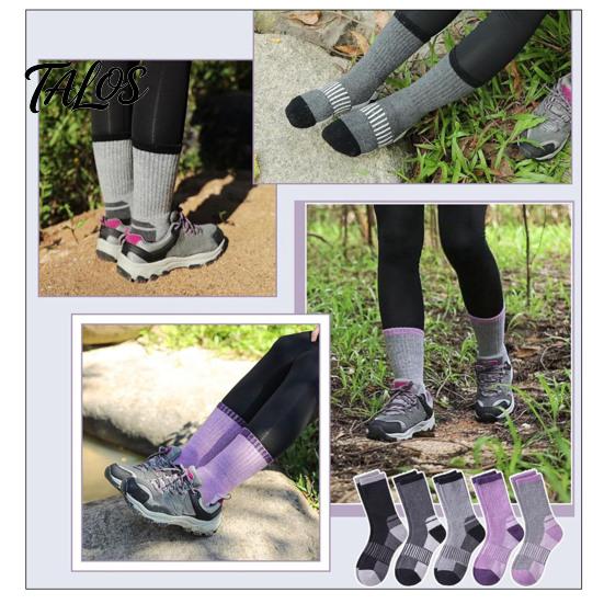 Breathable Winter Sports Socks Unisex Cotton Ski for Women Men, Thermal Snowboard Socks, No Slip Elastic Leg Warmers Warm Skiing Snowboarding