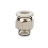 PC8-01 Straight Quick Connect Pneumatic Fitting, 8mm