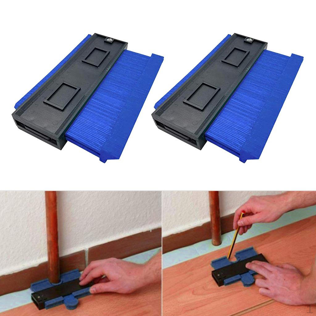 

2 шт. Шаблон для обводки формы для деревообработки, измерительный инструмент