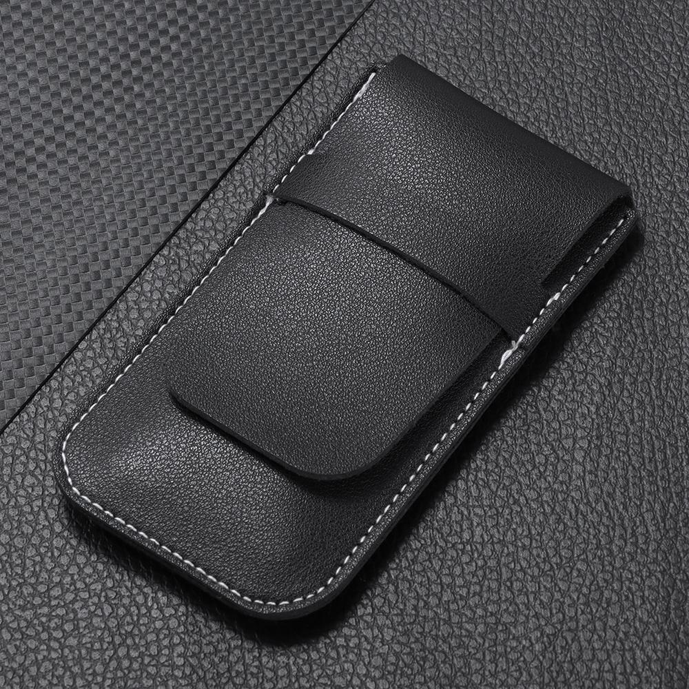 Portable Watch Bag Organizer Fashion Flip Cover Portable Watch Storage Bag Anti-Dust Gift Bags PU Cowhide Watch Case Accessories