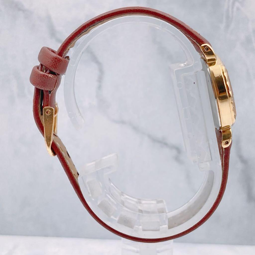 Working Condition SEIKO Socie Octagon New Gold Antique Seiko Socie Ladies' Watch, Strap. Vintage, Gold-colored Watch.