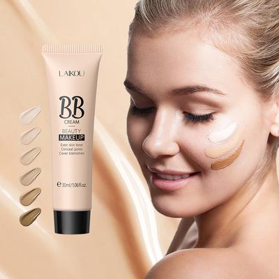 LAIKOUWaterproof BB Cream, Fully Coated Sunshade, Long-lasting Makeup, Not Easy To Peel Off 30ml