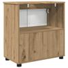 Bathroom Cabinet with Storage Artisan Oak Finish 61 x 35 x 64 cm