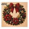 Kit Ornamento Casa Invernale Kit Pittura Perle Finte di Natale Arte 3D Fai da Te con Cornice Perline Artigianato per Adulti Principianti Decorazione Murale Festiva