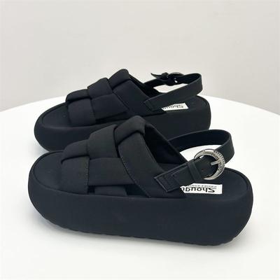 Fashion Luxury Sandals Women Designers High Heel Sandals Buckle Strap Casual Fashion Summer Platform Shoes for Women Sandalias De Mujer