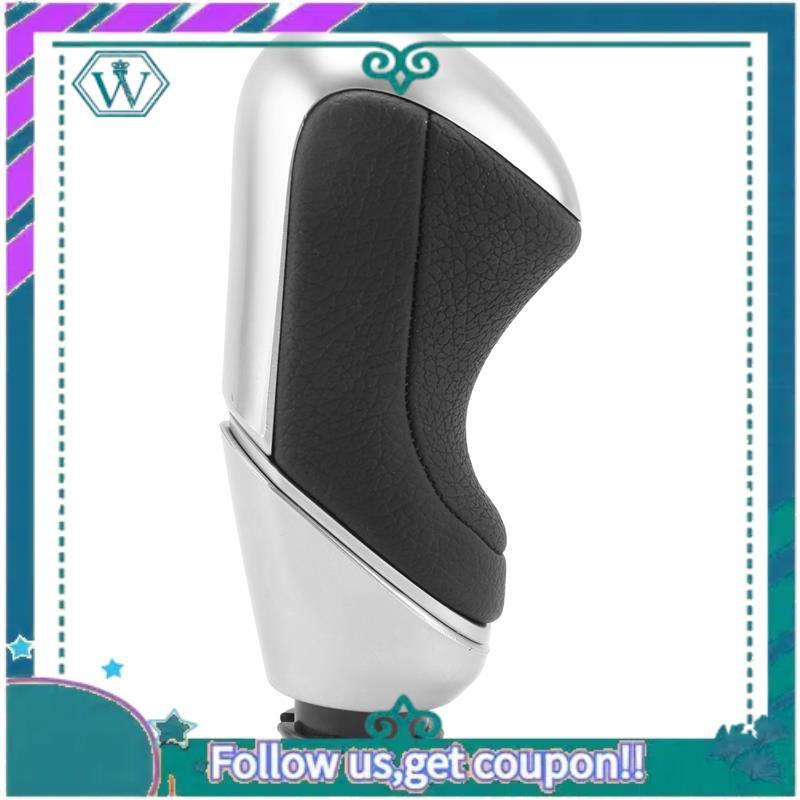 AA92-AT Car Gear Shift Knob For 206 307 508 3008 Citroen C2 C-Quatre C-Triomphe C5 Automatic Black Chrome