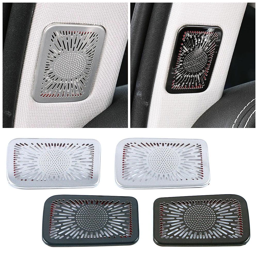 

For GWM Tank 300 2024 2024 A Pillar AC Air Outlet Vent Frame Cap Trim Interior Accessories Speaker Audio Loudspeaker Cover чёрный