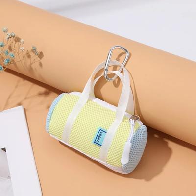Mini Portamonete Portachiavi Stile Borsa Sportiva Portafogli Donna Uomo Cerniera Portatile Portachiavi Porta Carte Ragazzo Ragazza Festa Borsa per Cuffie