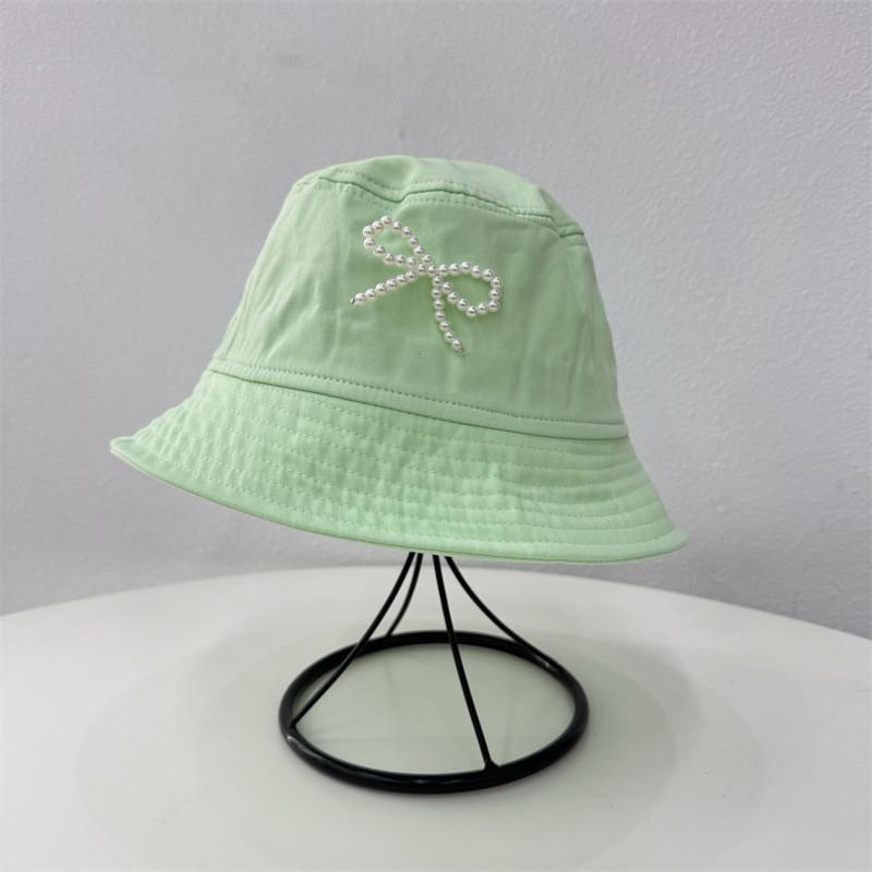 Ins Style Butterfly Bow Sun Hat Women's Fashionable Sunshade Fisherman Hat