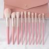 10pcs Professional Makeup Brush Set with Accessories for Combination Skin- Featuring Soft Brushes Suitable for Beginners