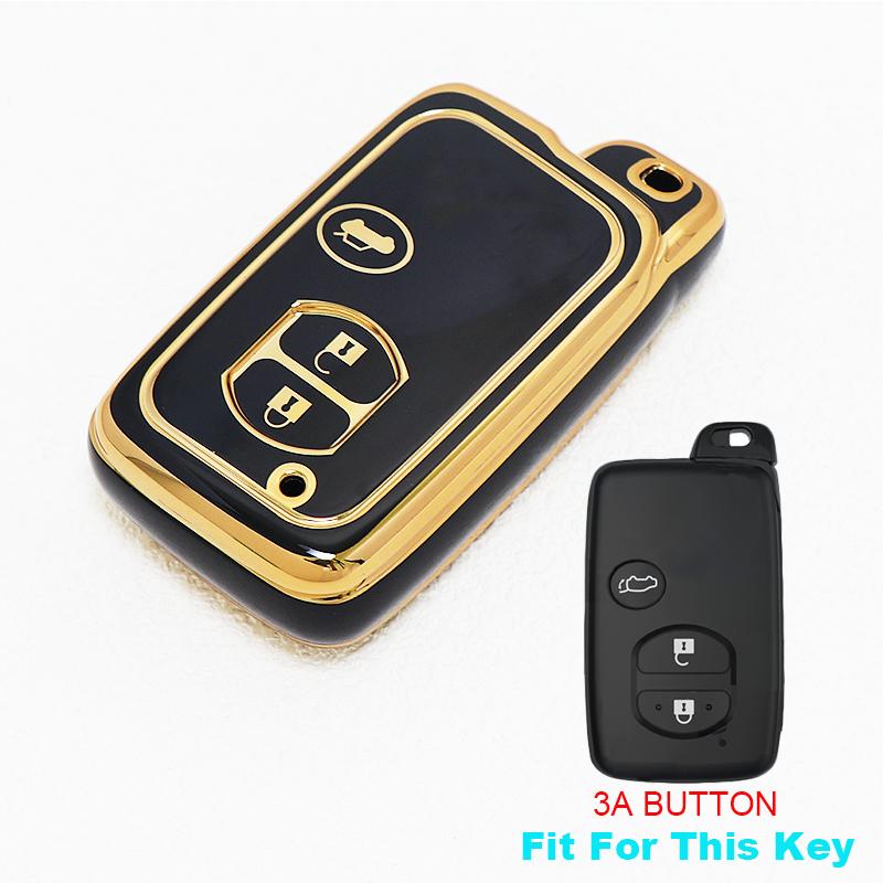 Suport husă carcasă pentru Toyota Yaris Corolla Vitz RAV4 Land Cruiser Camry Highlander Prado Prius Carcasă telecomandă auto fob