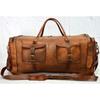 30" Men's Genuine Leather Luggage Gym Weekend Overnight Duffle Bag Vintage Large