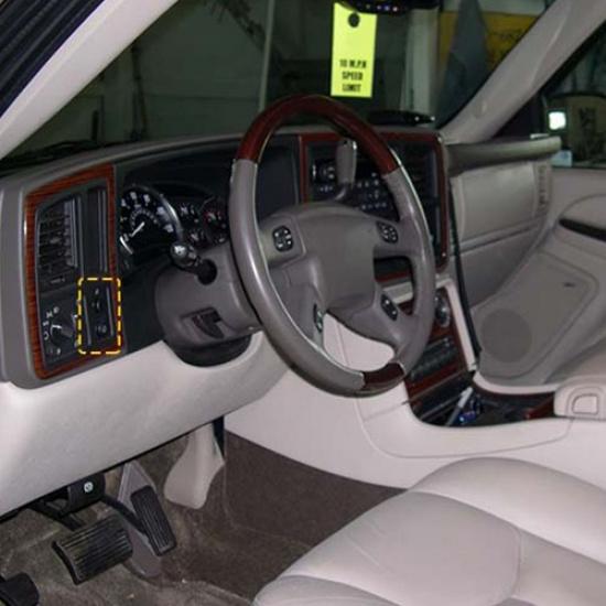 Fog Light Control Switch ABS For 2003-2006 GMC Sierra 1500 2500 3500 15061682 EV