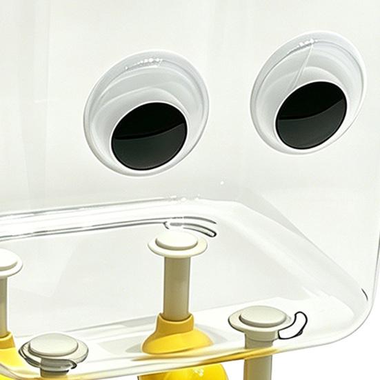 Storage Box Large Capacity Desktop Organizer Clear Appearance Storage Case for Hair Accessories Jewelry