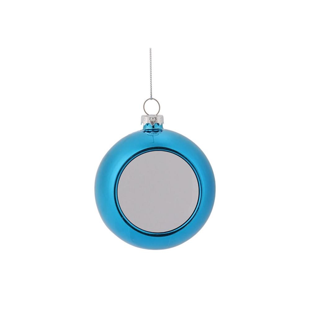 1 шт. 8 см Рождественские шары Сублимационные заготовки Украшение Шар Вечеринка Дом Сад Рождественская елка Рождественские украшения Для фото Печать логотипа 8cm