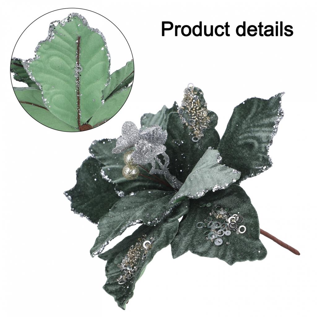 Christmas Flowers Christmas Tree Decorations Xmas Ornaments Delicate Touch