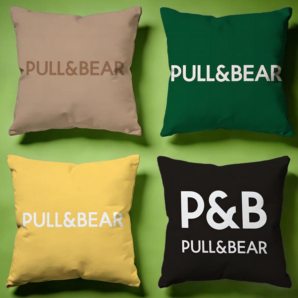 Trendy PPull Bearer Cushion Cover Versatile DoubleSided Pillow Case Fit for Sofa Bed Car Daily Decor