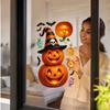 Halloween Pumpkin Static Cling Window Stickers for Glass Decorations 590