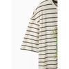 Benetton ShorT Sleeve T shirT prinTing sTripe baTs99631