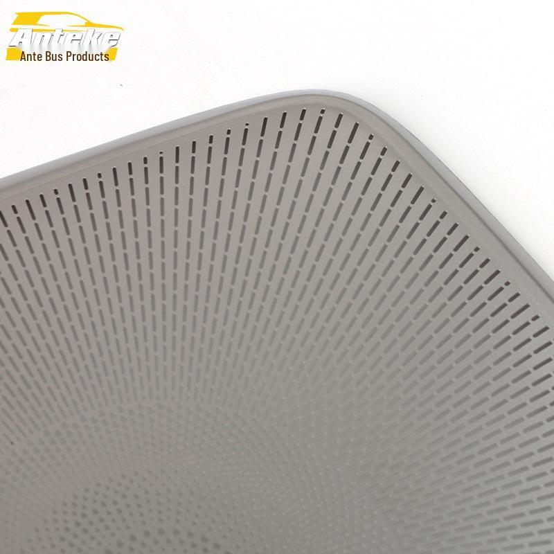 Sienna 21 Low-Profile Trunk Speaker Cover - Stainless Steel Modification.