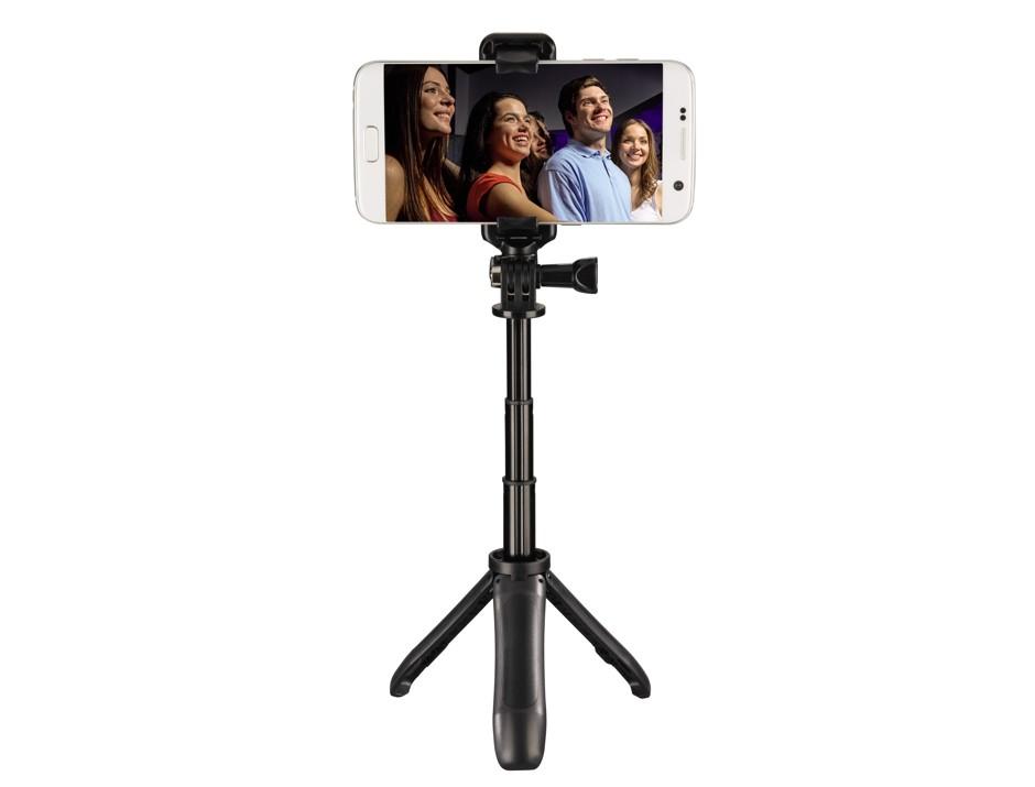 Pocket smartphone mini tripod 20 cm black