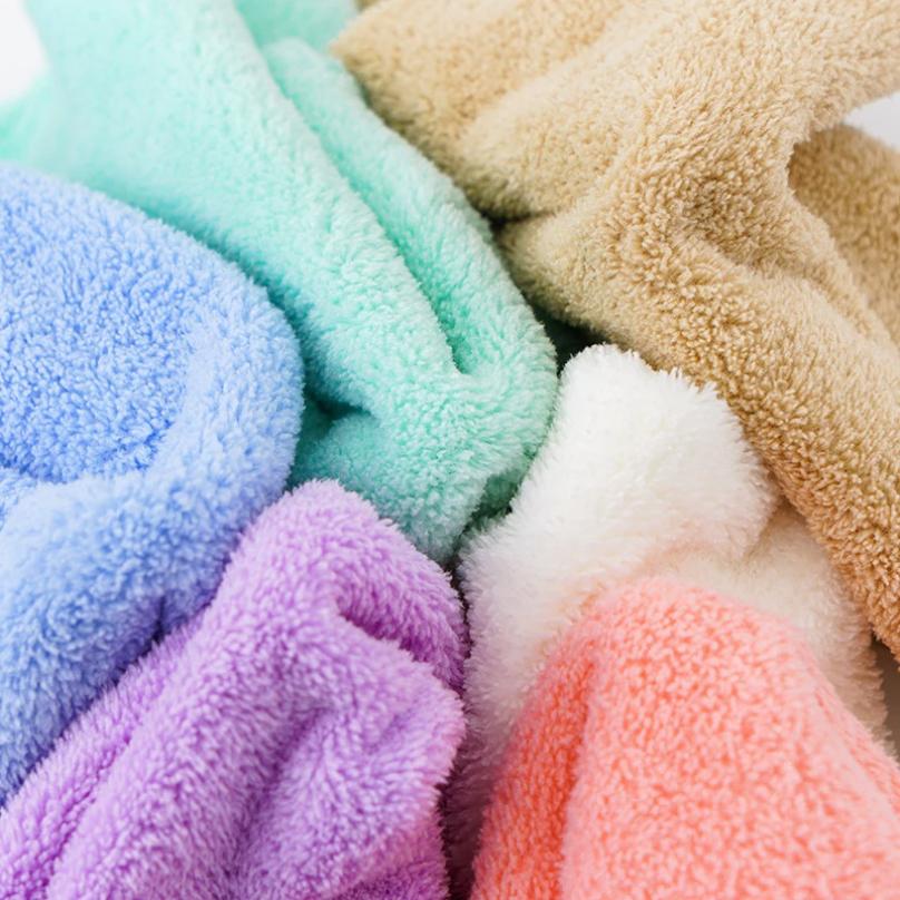 10Pcs Thickened Microfiber High-density Coral Fleece Towel Quick Dry Clean Face Soft Absorbent Towel