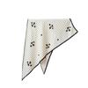 Polka Dot Daisies Scarf Advanced Shawl Trendy Hip Curtain  for Women