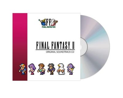 FINAL FANTASY II PIXEL REMASTER Original Soundtrack CD Game Music Bonus - (No Items)