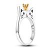 copper Ring Ideal For Woman Star Shape Cat Butterfly Zircon Authentic Rings Wedding Anniversary Gift Jewellery