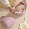 1pc Polyester Fiber Travel Bag for Underwear, Socks, Bra, Handheld Portable Organizer for Intimate Apparel, Ball Shaped