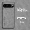 Luxury Leather PU Plain Color NonSlip Phone Cover For Google Pixel 10 9 8 7 6 A Pro XL Matte Soft Shell Antifall Protective Case