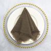 10pcs 32x32cm Cloth Napkins Pure Cotton Gauze Soft Napkin Handkerchief Vintage Banquet Garden Party Wedding Table Decoration