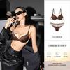 Sexy lace underwear women's small breasts gather pressure-free bra upper support shows large breasts anti-sagging bra set