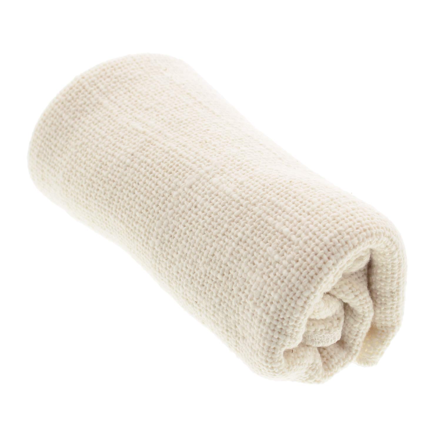 

Masuku Dyeing and Weaving Research Institute Body Towel, Off-White, Approx. 30 x 95cm, Japanese-spun Garabo Health Towel, 1018-101