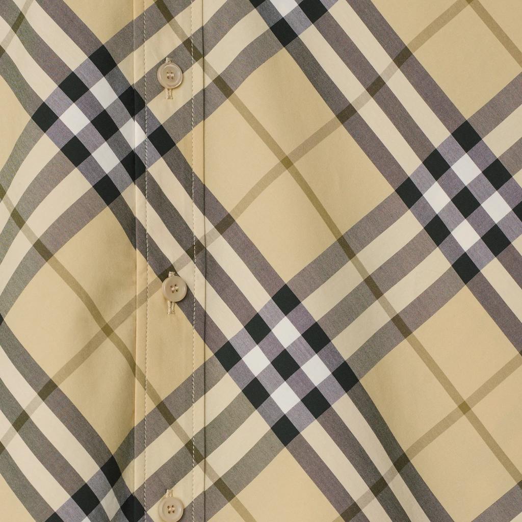 Burberry Shirts Men's Khaki Lapel Moderate 81006821