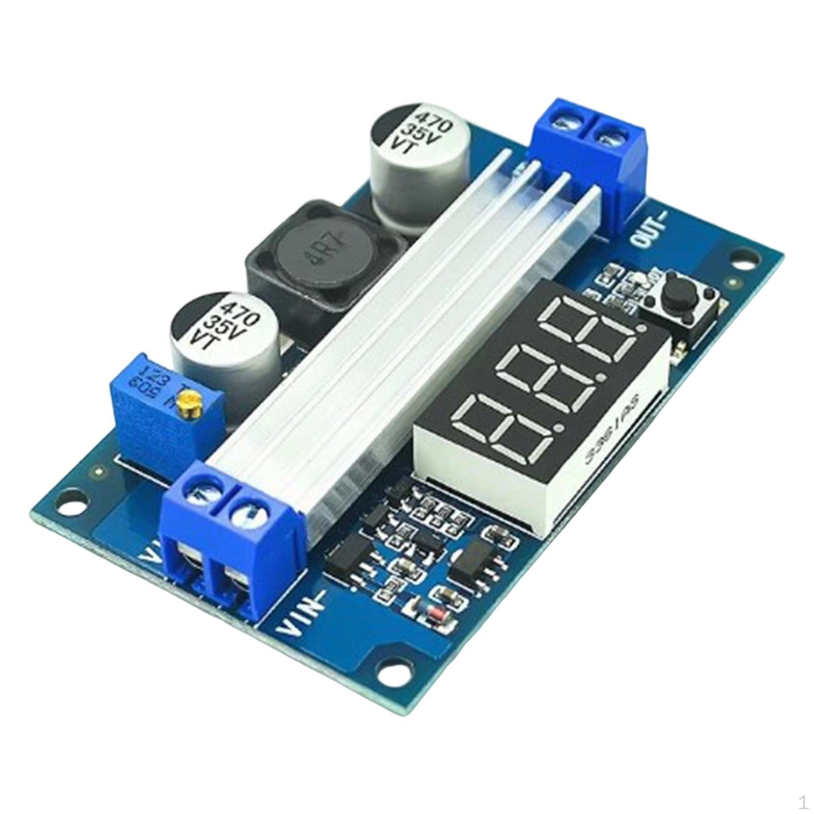 

Adjustable Boost Module Regulator with Digital Display meter Sturdy 100W Step up Booster Converter
