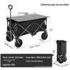 Folding Outdoor Camping Utility Wagon