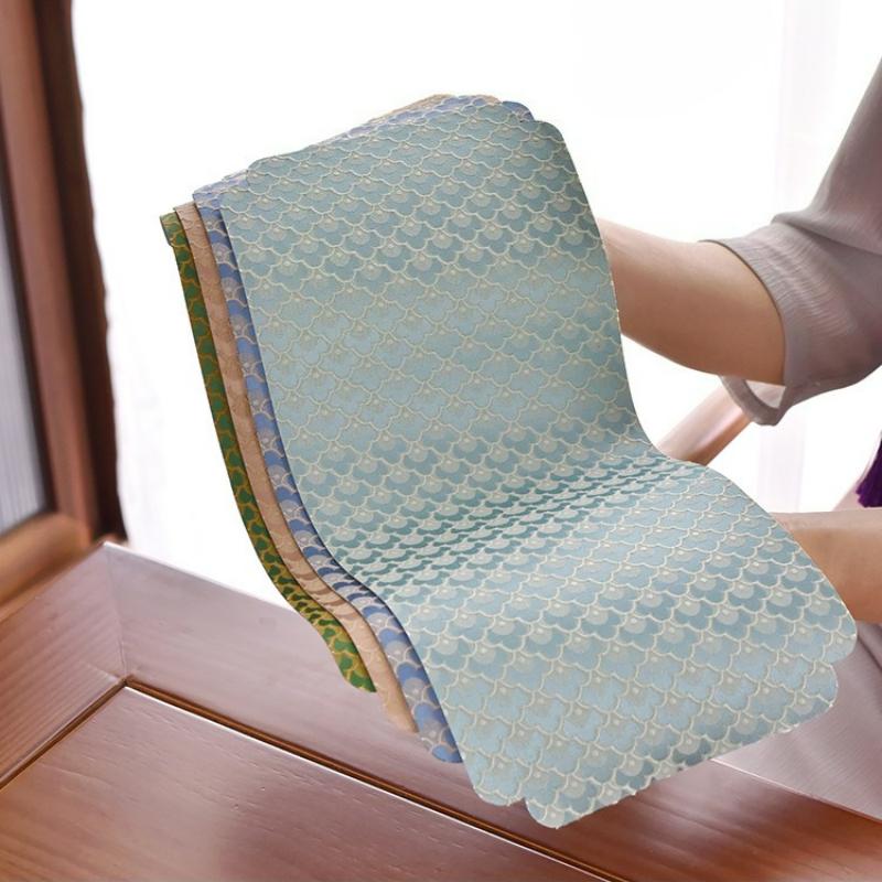 Chinese Style Tea Towel Vintage Coaster Table Mats for Tea Drink Heat Insulation Anti-slip Placemats Home Decoration Accessories