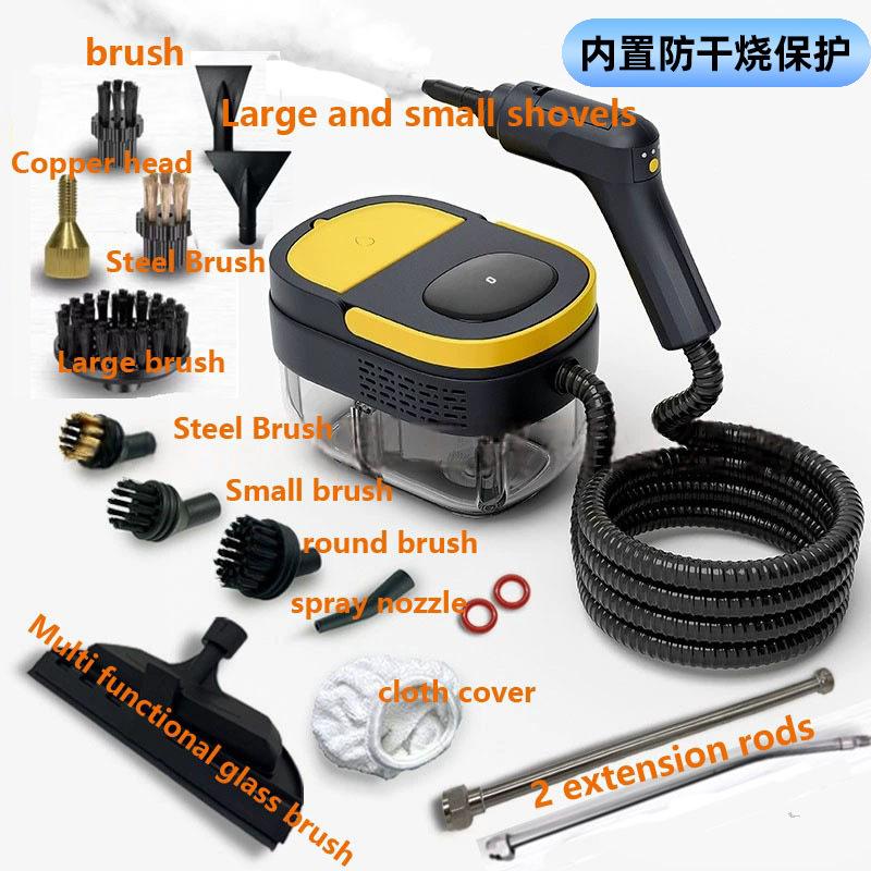2500W Steam Cleaner Handheld High-Temperature Pressurized Steam Cleaner with 6 Adjustable Levels Portable Steam Cleaning Machine for Kitchen Bathroom