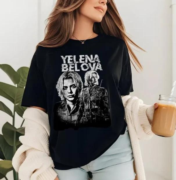 Yelena Belova Thunderbolts Shirt, Thunderbolts Shirt, MCU Shirt, Gift For Women M