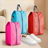 4 Size Portable Waterproof Shoe Storage Bags with Zipper Closure for Men and Women Travel Dustproof Shoes Organizer Bags