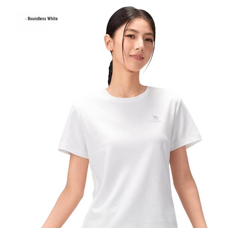 

Women s Quick-Dry Round Neck Short Sleeve T-Shirt M