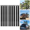10 Pieces Bicycle Wheel Stabilizer Straps Reusable Bike Rack Tie Down Straps Nylon Bicycle Accessories for Transporting Bicycles