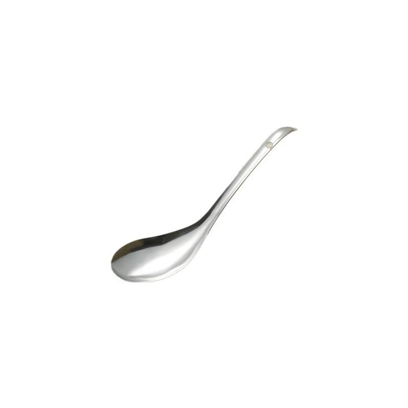 Thickened Large Stainless Steel Rice and Soup Spoon Set