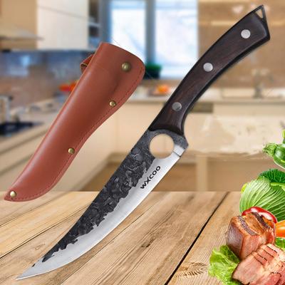 Stainless Steel Boning Knife Japanese Utility Chef's Knife Professional Kitchen Knives Forged Meat Cleaver Sharp Barbecue Tools