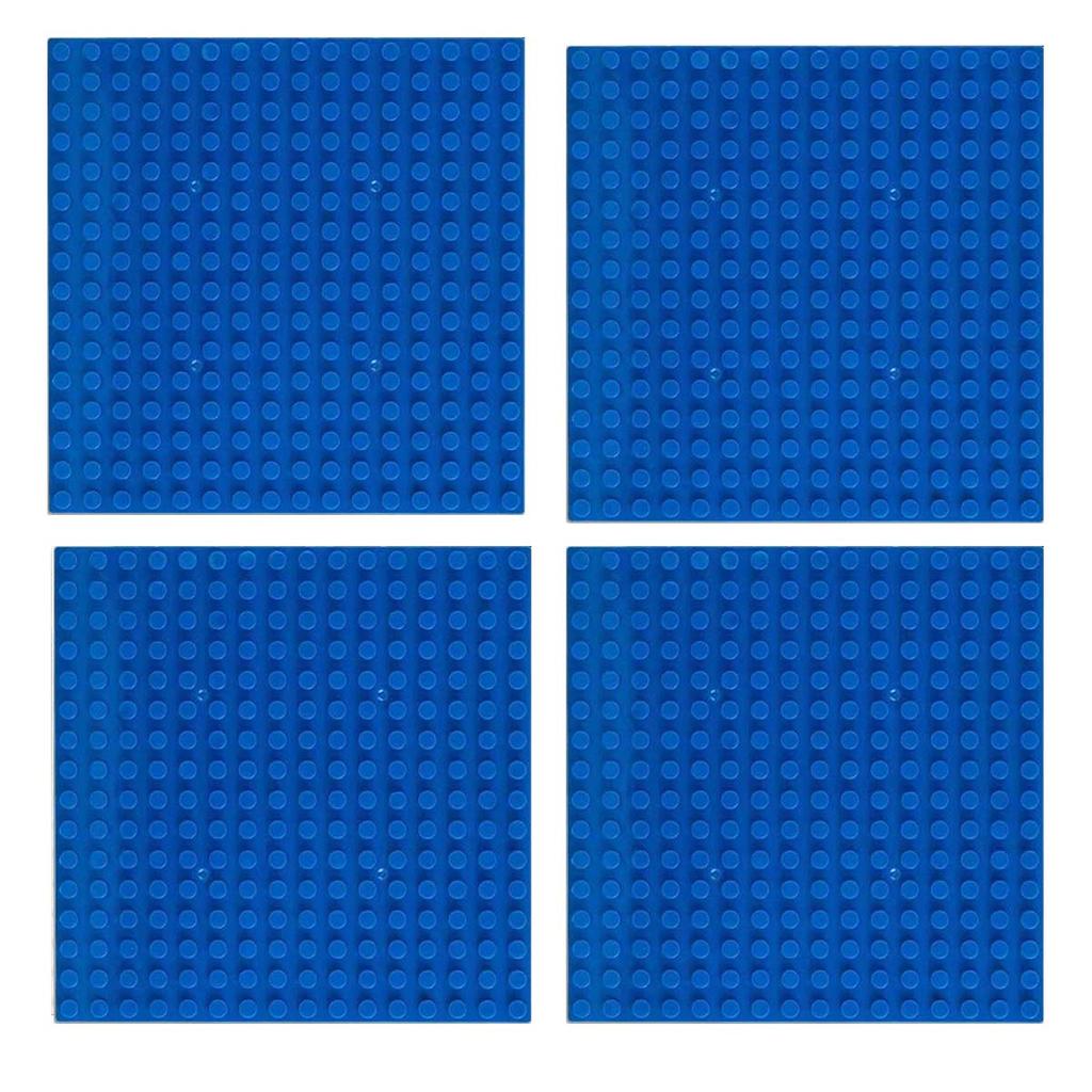 16x16 Block Base Plate 4pcs Compatible with Mainstream Brands Play CHILDREN'S Creativity Toy Base Accessories