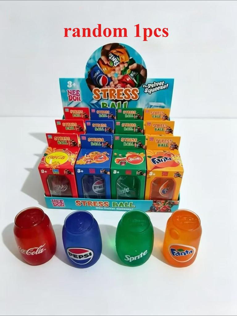 Getränkedose Squishy Stressabbau Ball Weich Dehnbar Quetschen Fidget Sensorisches Spielzeug Anti-Stress Entspannungsspielzeug Gastgeschenk Geschenk