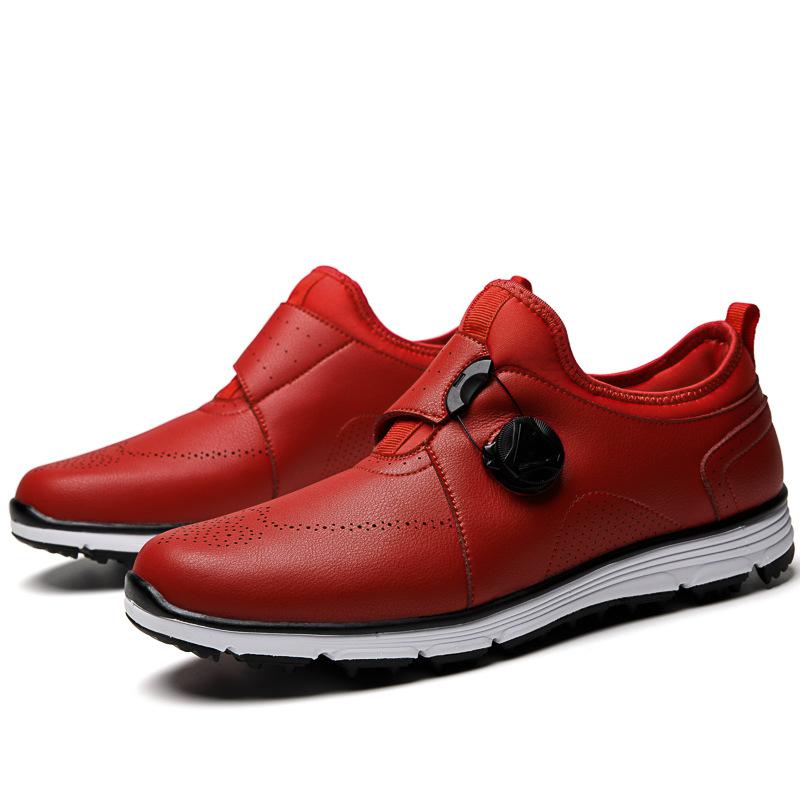 High-top Mens Rotating Buckle Sneakers With Sports Shoes Side Anti-slip Wear-resistant Shock-absorbing Casual Shoes