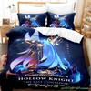 Hollow Knight Bedding Set Single Twin Full Queen King Size Bed Set Aldult Kid Bedroom Duvetcover Sets 3D Print Anime Kawaii Kids