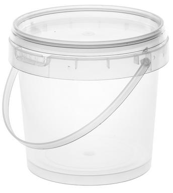 Plastic Bucket With Lid 600ml 1Pc.